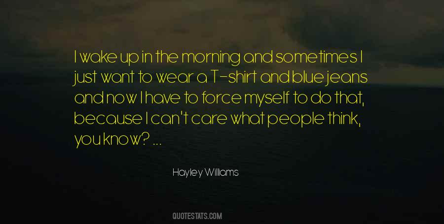 Quotes About Blue Shirt #1301076