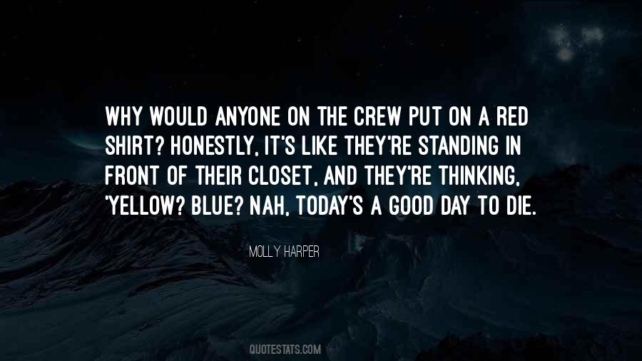 Quotes About Blue Shirt #739149