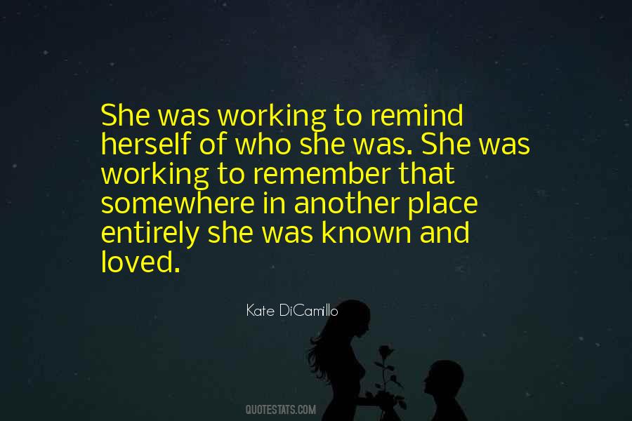Known And Loved Quotes #1196772