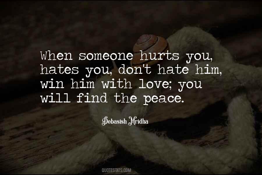 Quotes About When Love Hurts #1246051