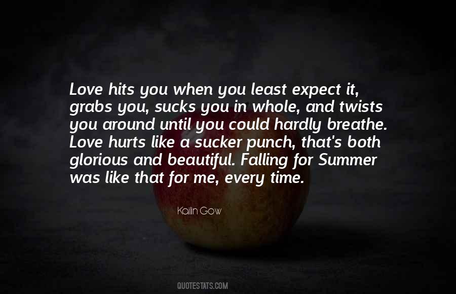 Quotes About When Love Hurts #683821
