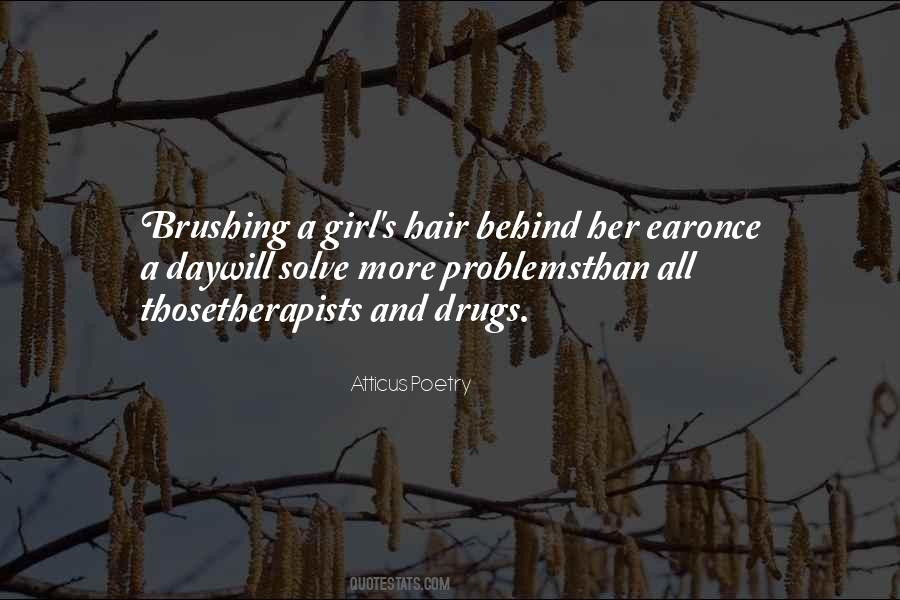 Quotes About Not Brushing Your Hair #293737