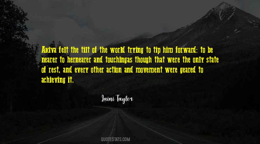 Quotes About Forward Movement #1758039