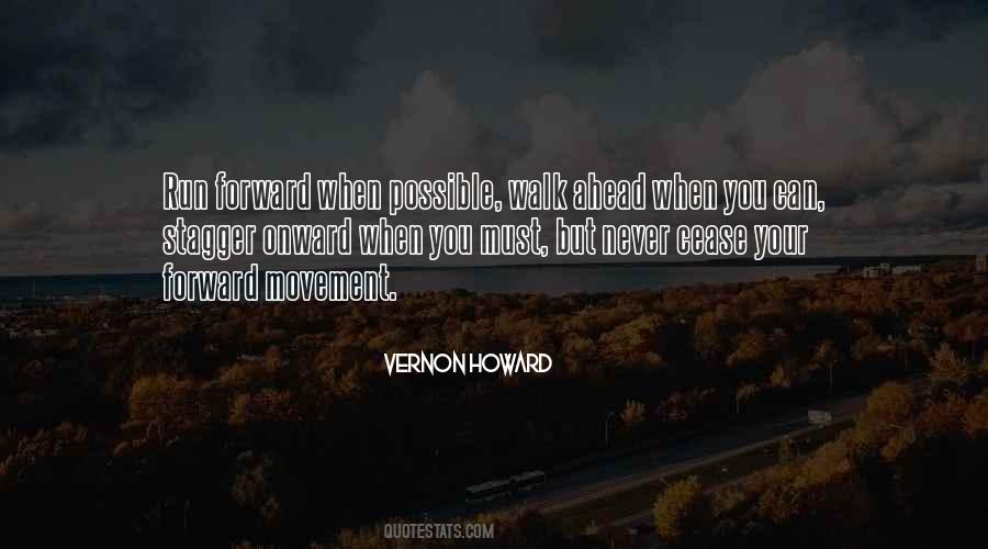 Quotes About Forward Movement #453410