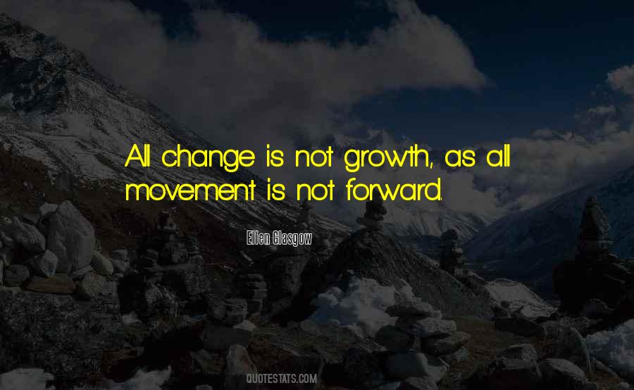 Quotes About Forward Movement #531107