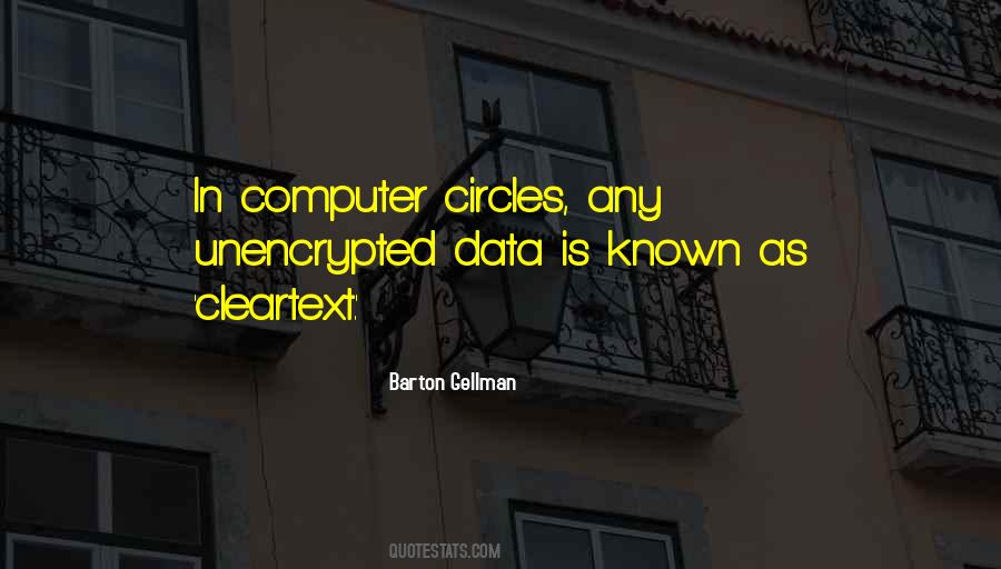 Unencrypted Data Quotes #141948