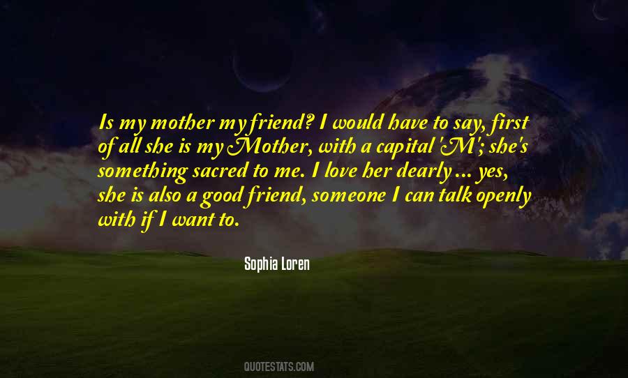 Quotes About Love My Mom #135653
