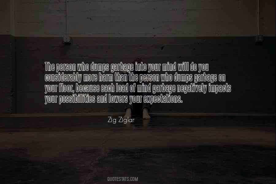 Mind Garbage Quotes #1062475