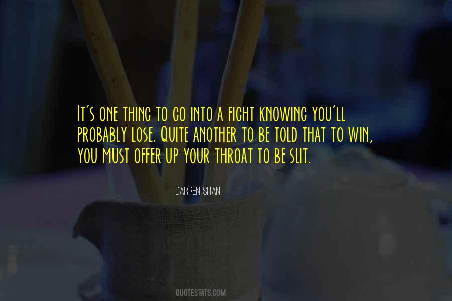 Win Your Fight Quotes #520127