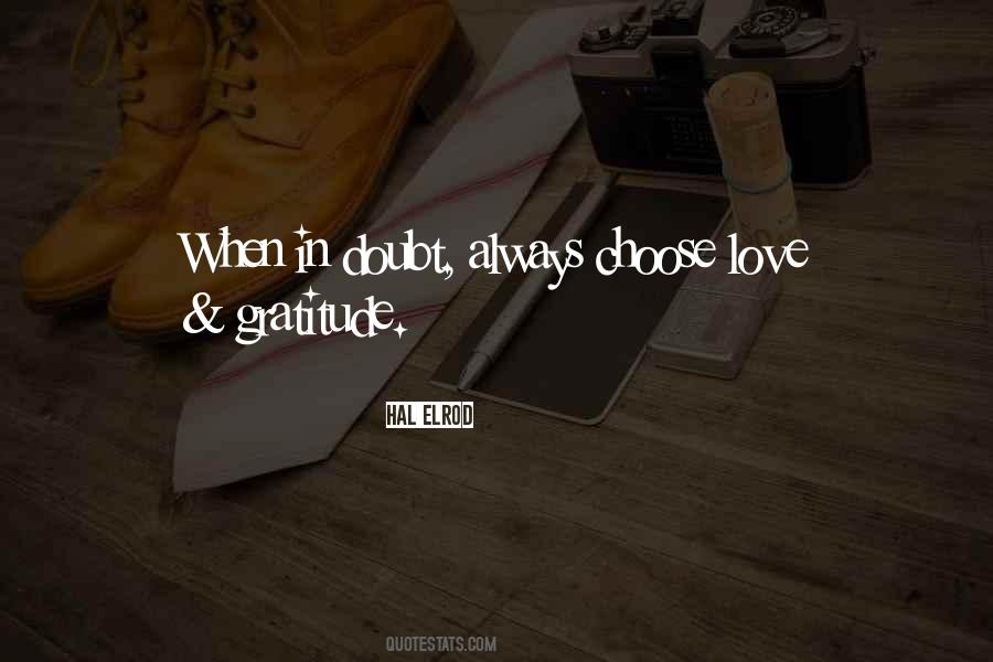 Quotes About When In Doubt #1223554