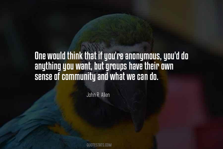 Quotes About Community #1350173