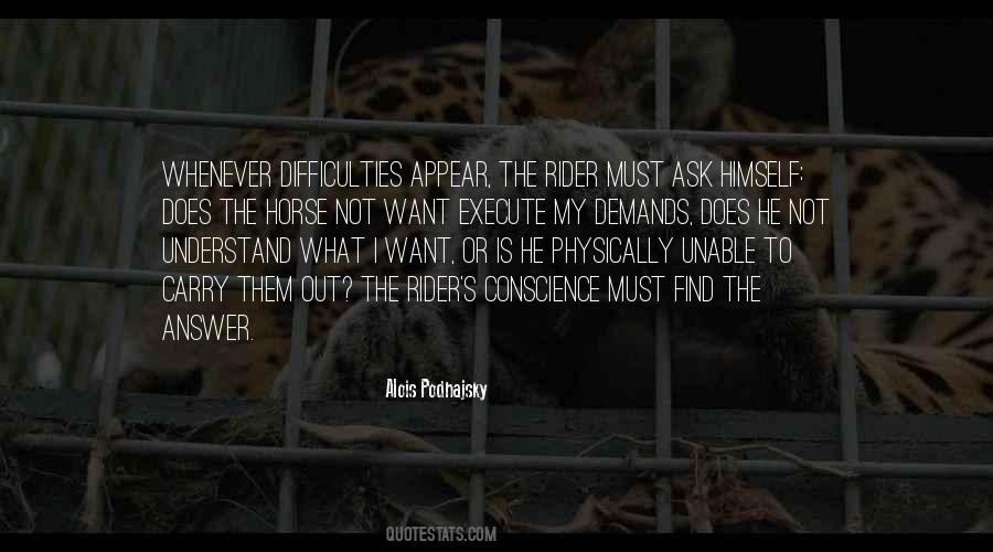Podhajsky Quotes #1438832