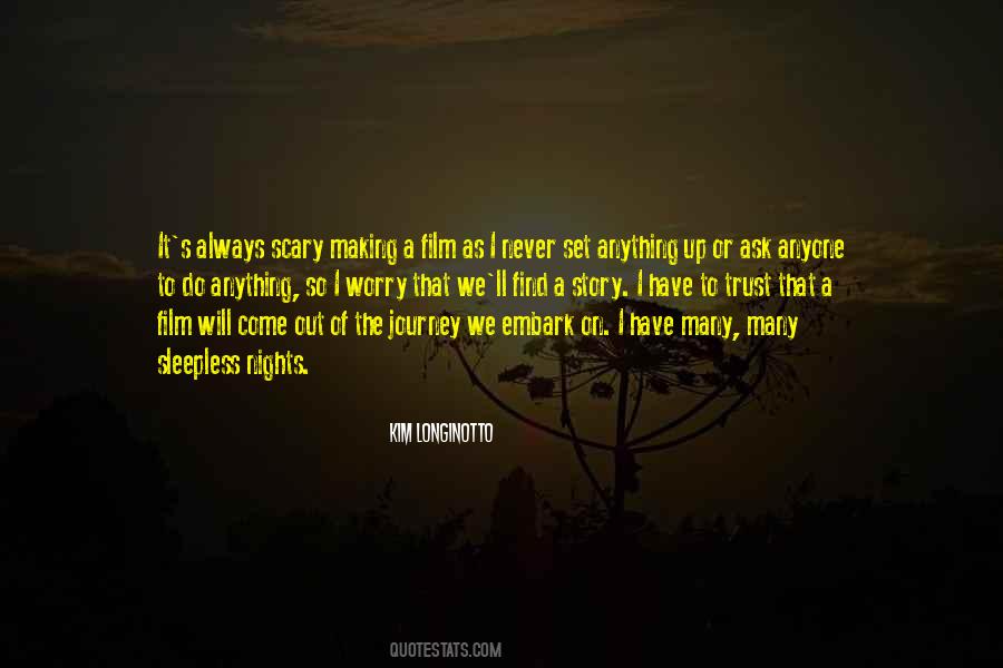Quotes About Scary Nights #471304
