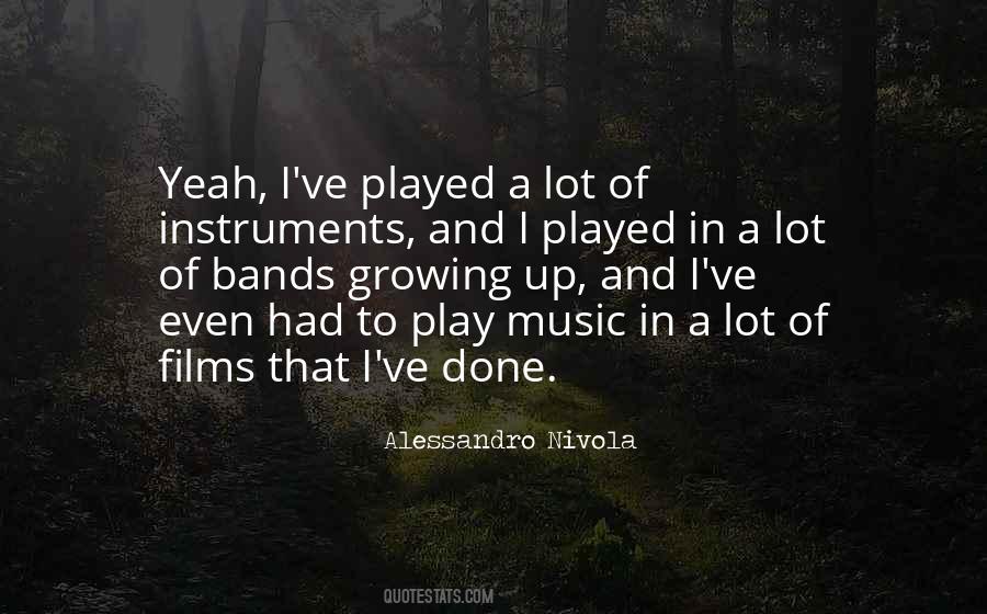 Quotes About Music Instruments #82927