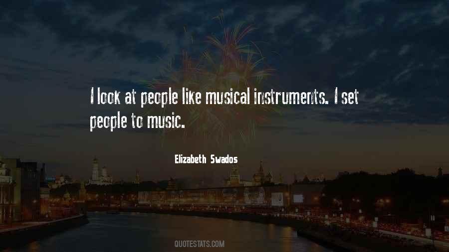 Quotes About Music Instruments #92287
