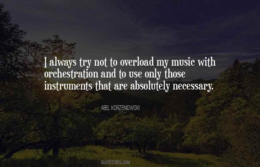 Quotes About Music Instruments #989449