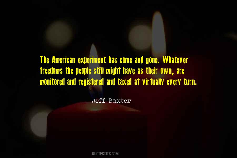 Quotes About The American Experiment #1211721