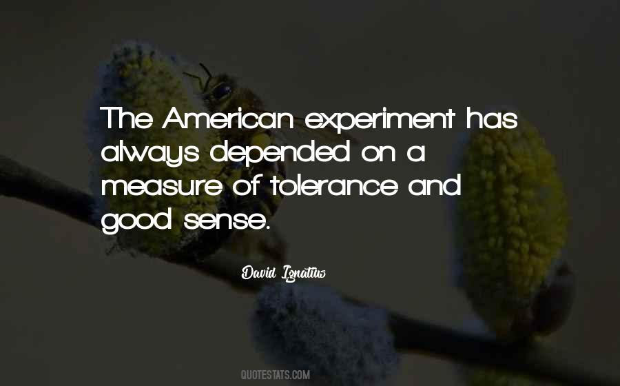 Quotes About The American Experiment #549690