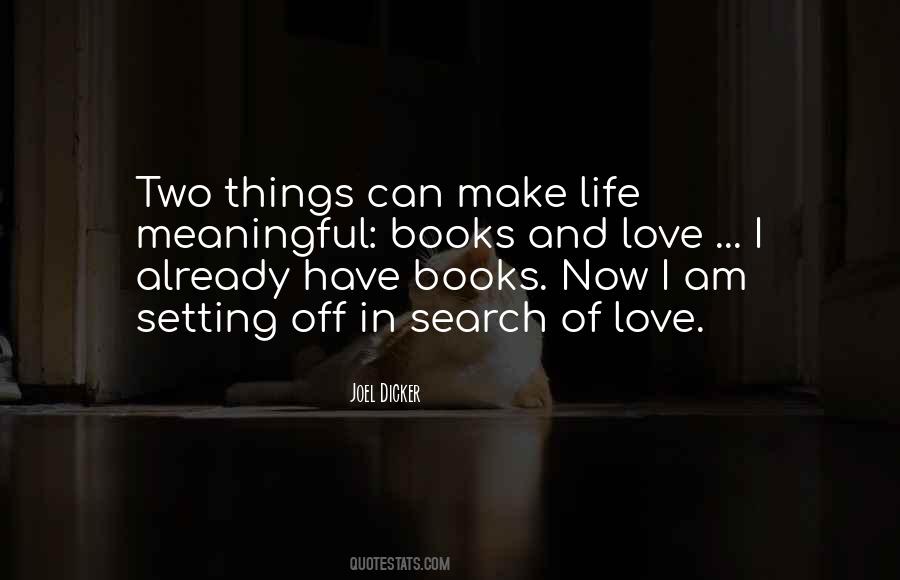 Quotes About Meaningful Books #1106091