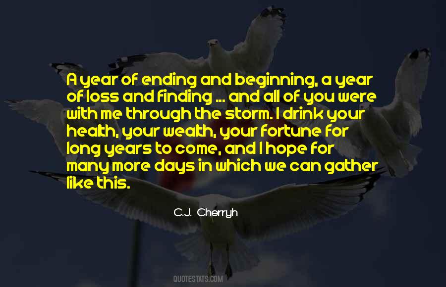 Ending Year Quotes #1005001