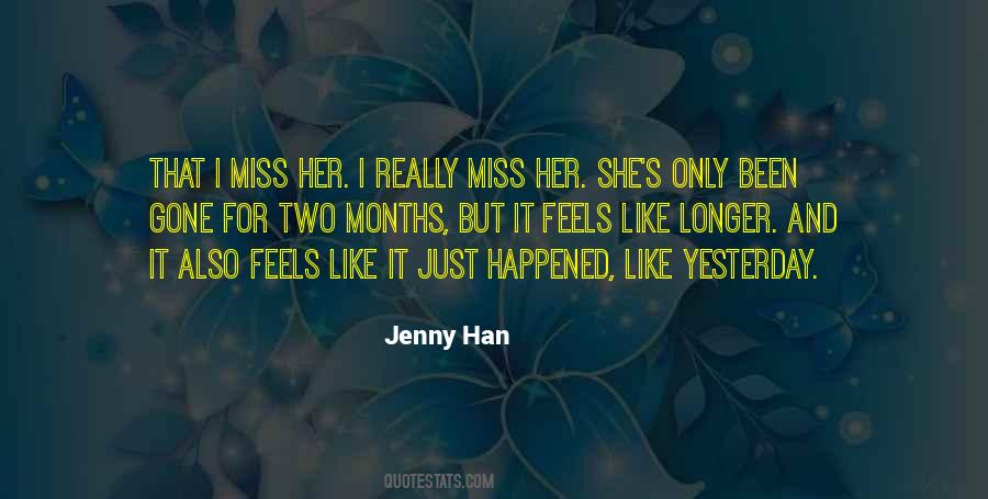 Quotes About She's Gone #171641