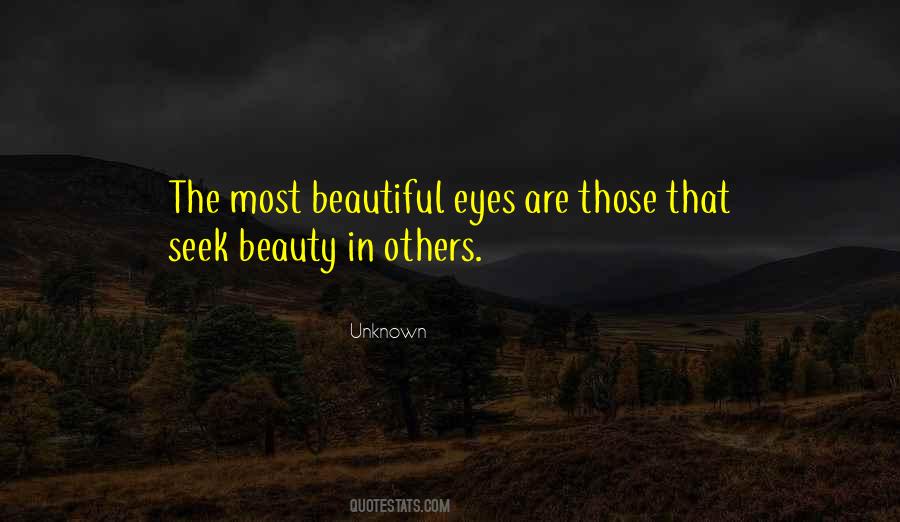 Quotes About Most Beautiful Eyes #1700540