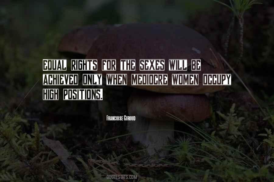 Equal Rights For Women Quotes #337444