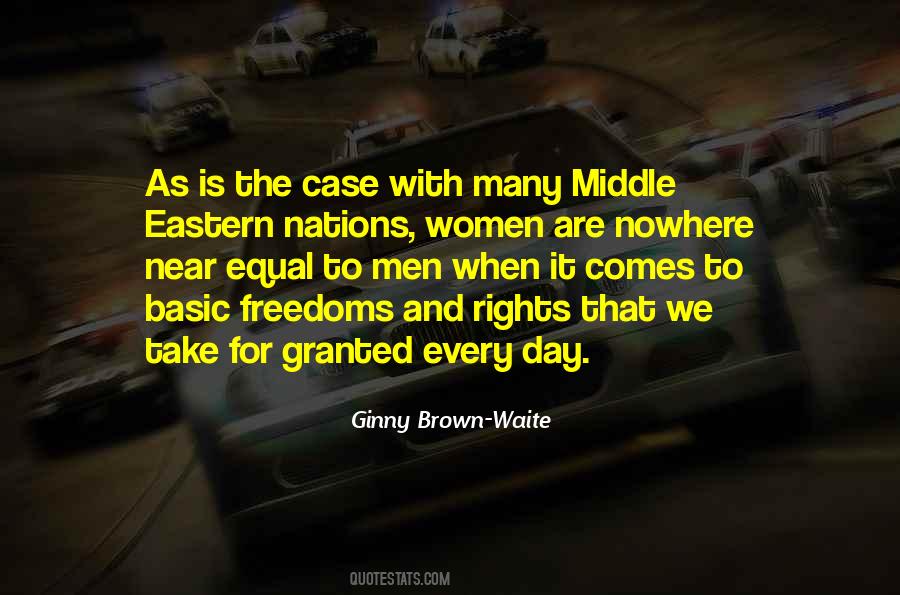 Equal Rights For Women Quotes #364271