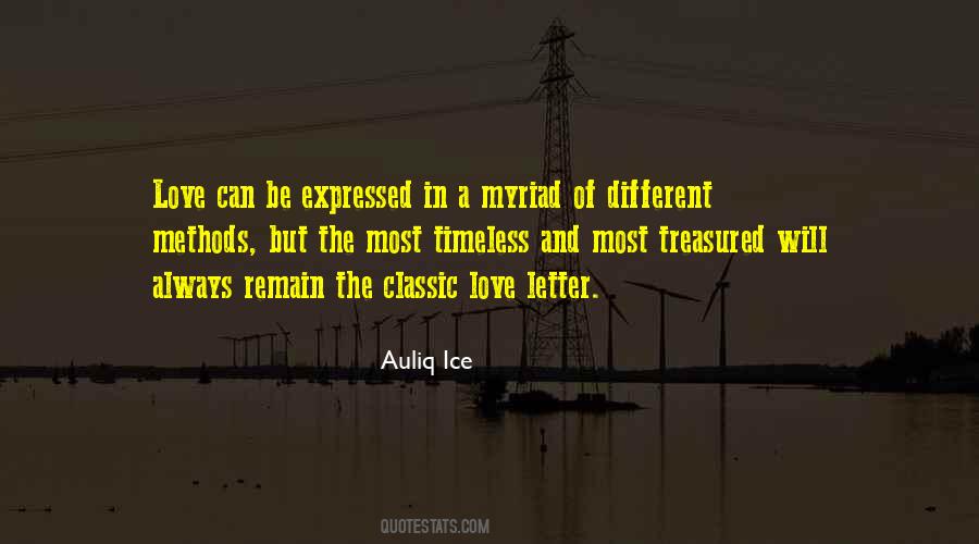 Quotes About Love Is Timeless #1153261