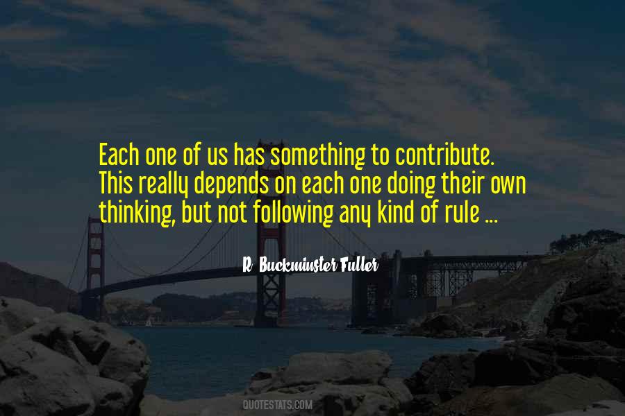 Quotes About Not Following #1197769