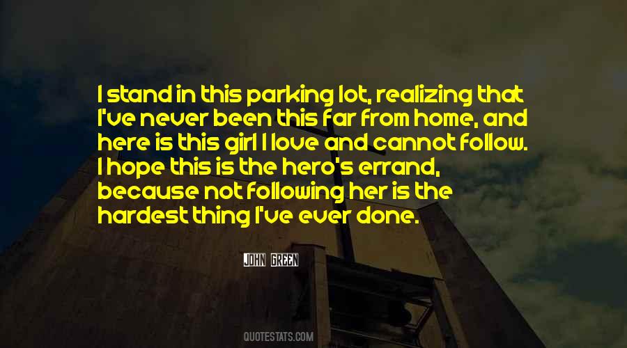 Quotes About Not Following #681687