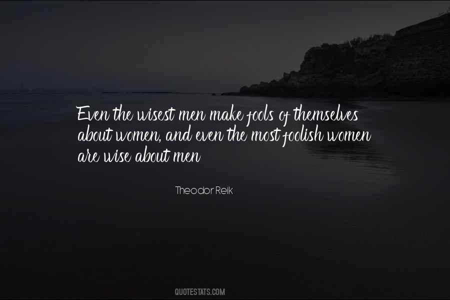 Foolish Women Quotes #753692