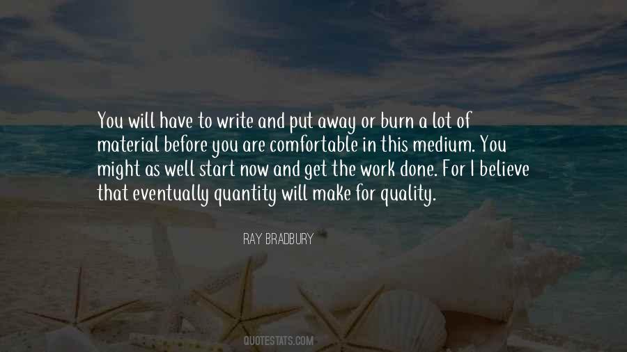 Work Done Quotes #1130689