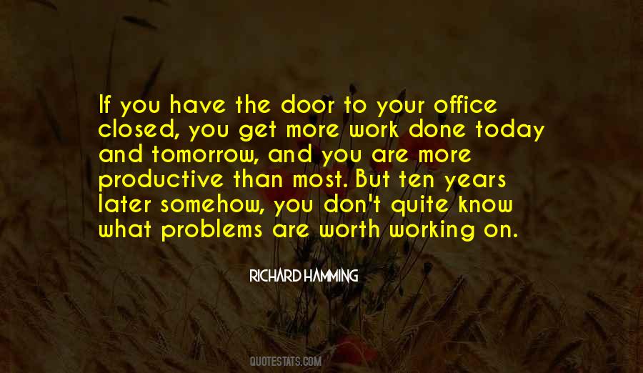 Work Done Quotes #1242452