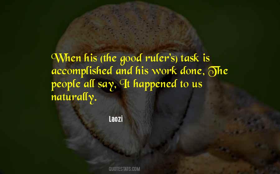 Work Done Quotes #1465870