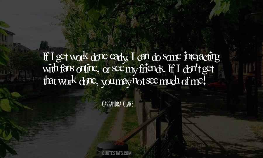 Work Done Quotes #1544261