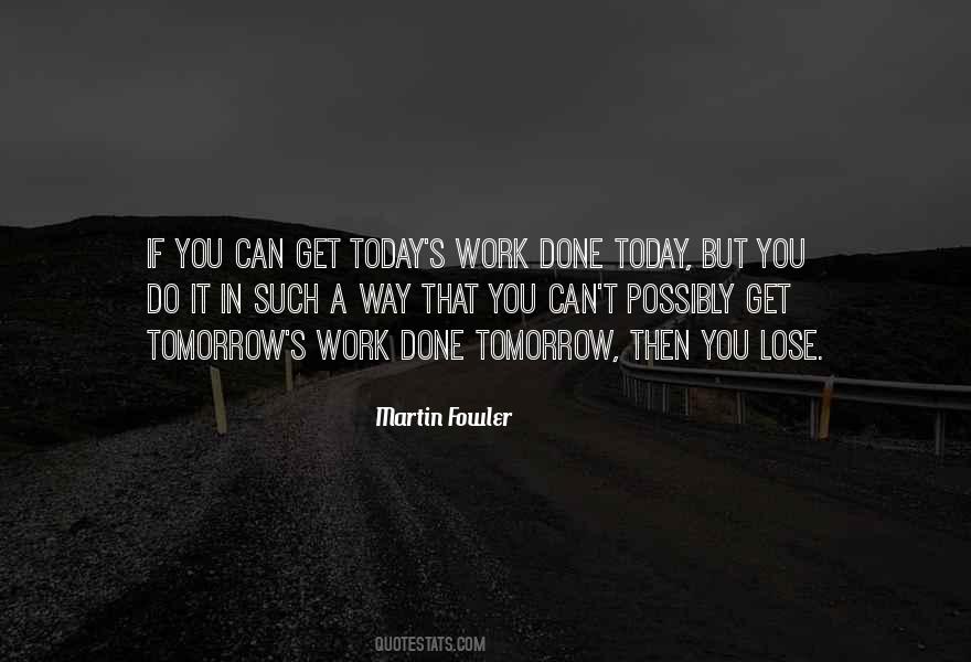 Work Done Quotes #1576329