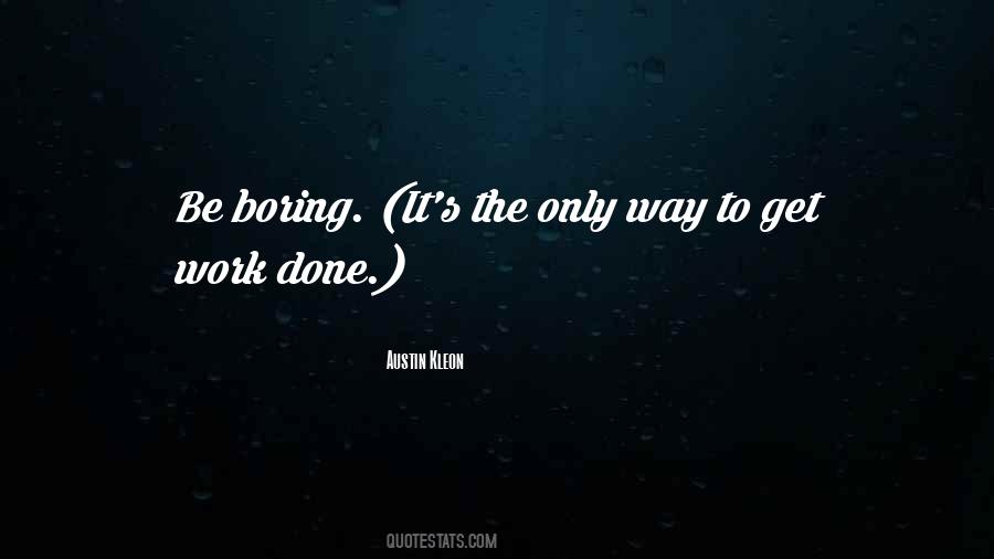 Work Done Quotes #1621161