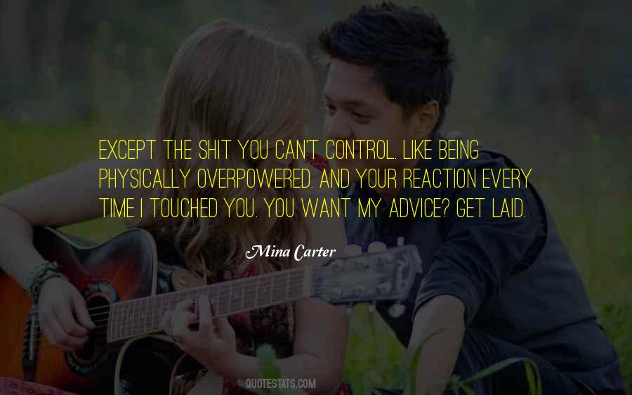 Quotes About Not Being Touched #1066819