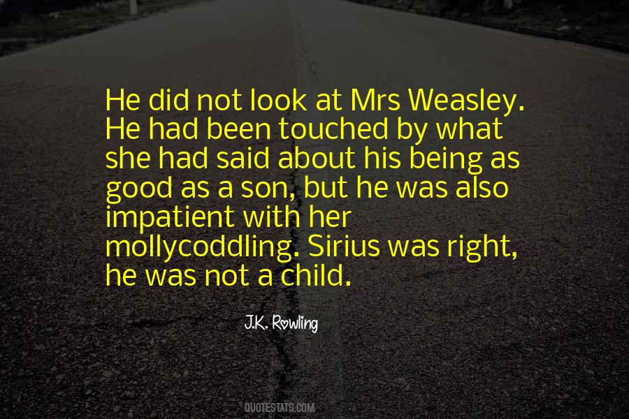 Quotes About Not Being Touched #1199527