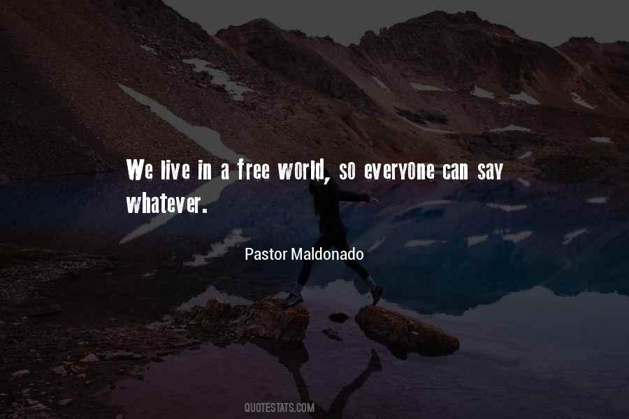 Free World Quotes #1020402