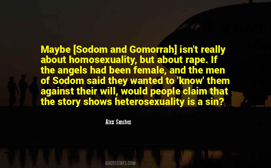Quotes About Sodom And Gomorrah #1214434