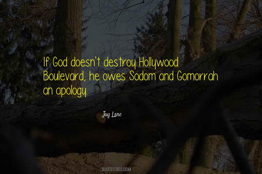Quotes About Sodom And Gomorrah #936608
