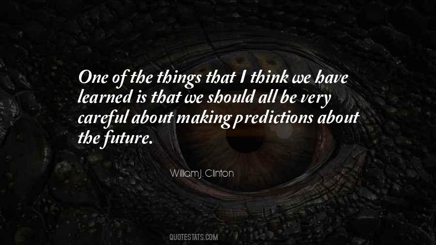 Quotes About Predictions #1133750