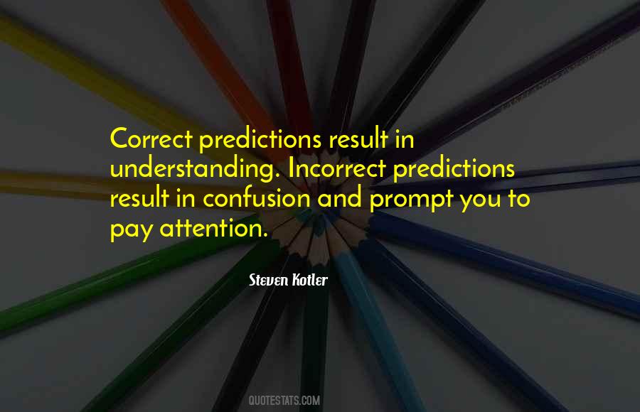 Quotes About Predictions #894851