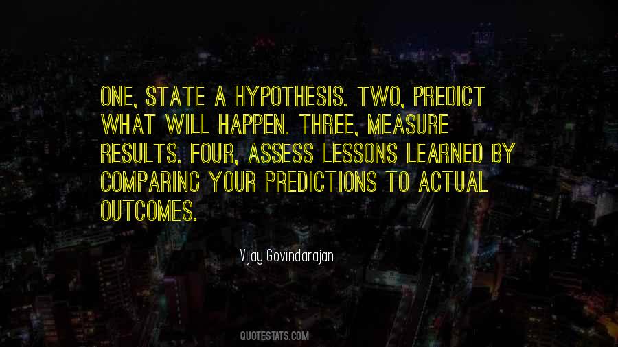 Quotes About Predictions #921699