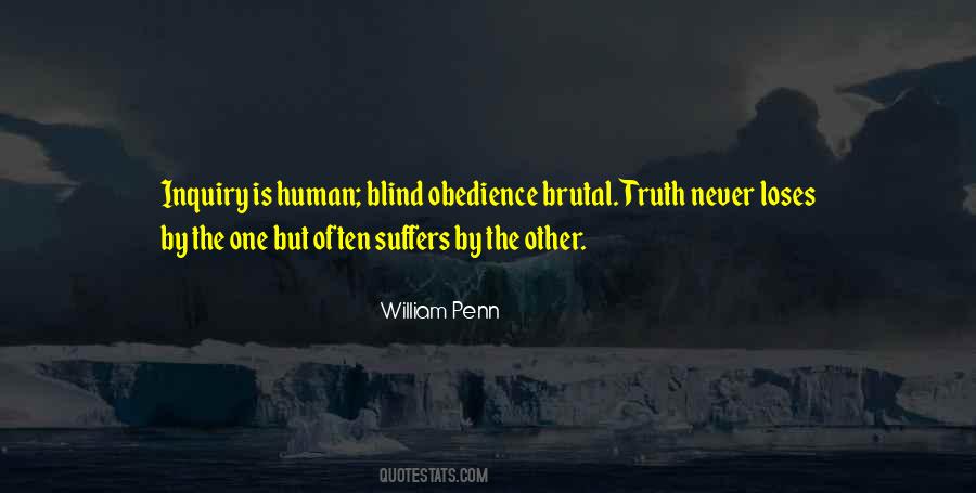 Quotes About Blind Obedience #1697535