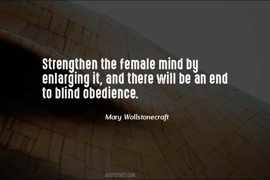 Quotes About Blind Obedience #1858016