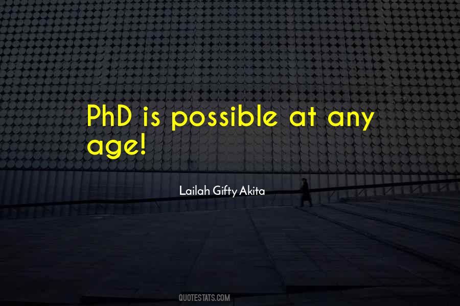 Quotes About Phd #563202