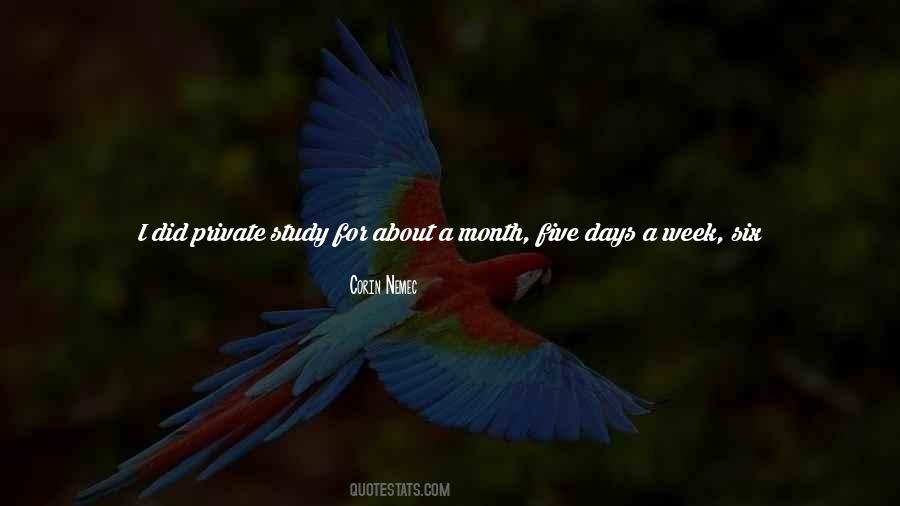 Days In The Week Quotes #331292
